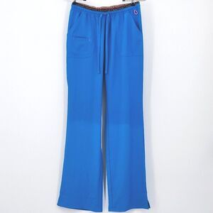 Heart Soul Break On Through Scrubs Pant Womens Size XS Wide Leg 20110 Medical